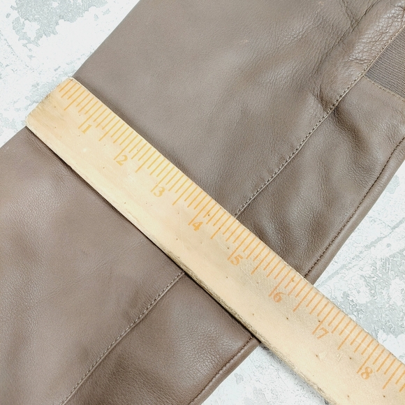 New Chinese Laundry Slate Leather Flat Night Owl Knee High Boots V495